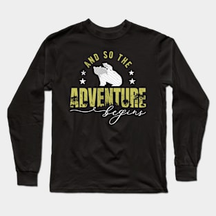 And So The Adventure Begins Long Sleeve T-Shirt